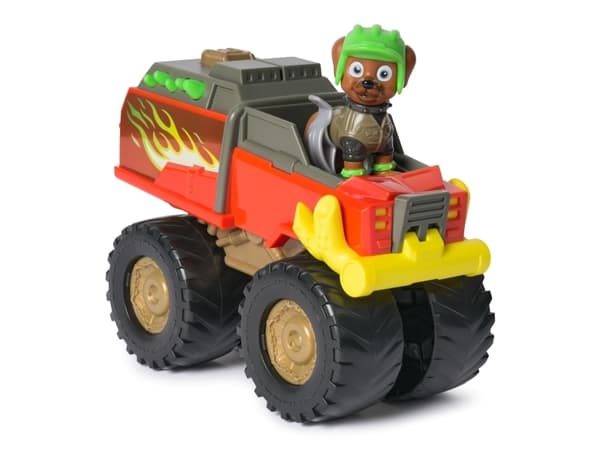 PAW Patrol : Rescue Wheels Boomer’s Monster Truck, Toy Truck with Vehicle Transformation and Collectible Action Figure, Kids Toys for Boys & Girls Ag