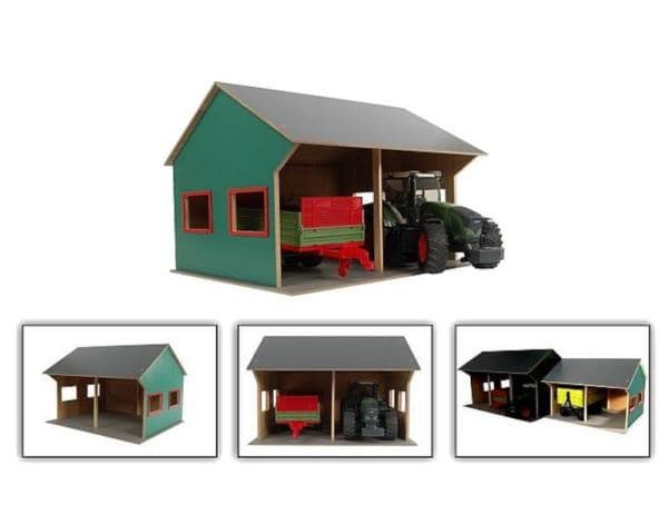 Carport for 2 tractors 1:16 44x53x37,5cm HIPO