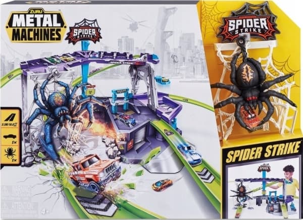 Zuru Metal Machines Tor bilsett angrep edderkopp