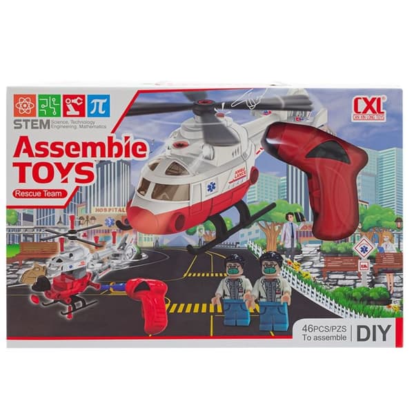 Vändbar helikopterleksak