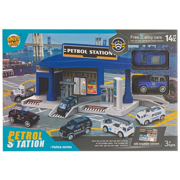 Tankstation legetøj
