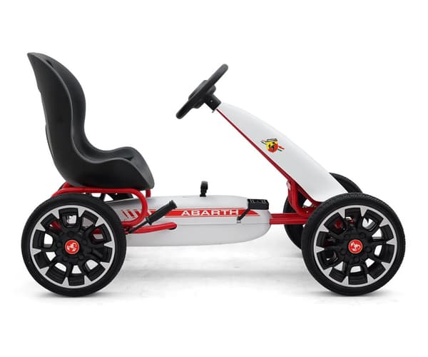 Abarth White pedal gokart