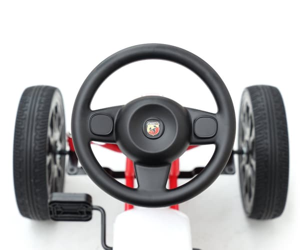 Abarth White pedal gokart