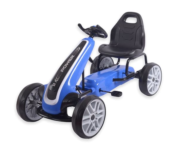 Milly Mally Power Blue pedal gokart