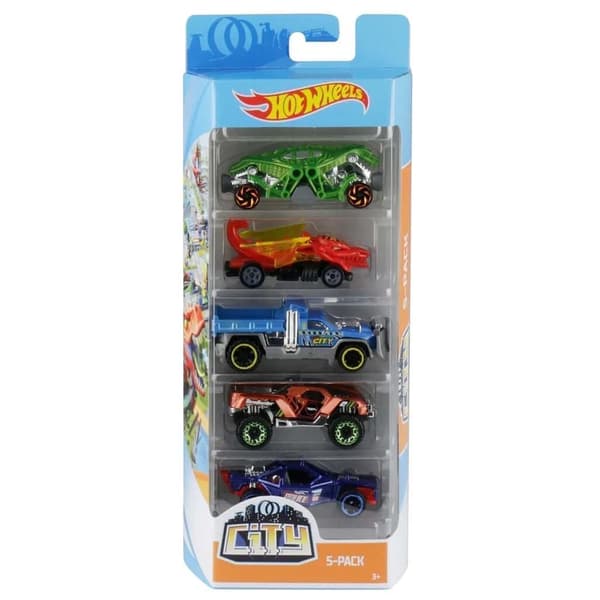 Hot Wheels Bilar 5-Pack