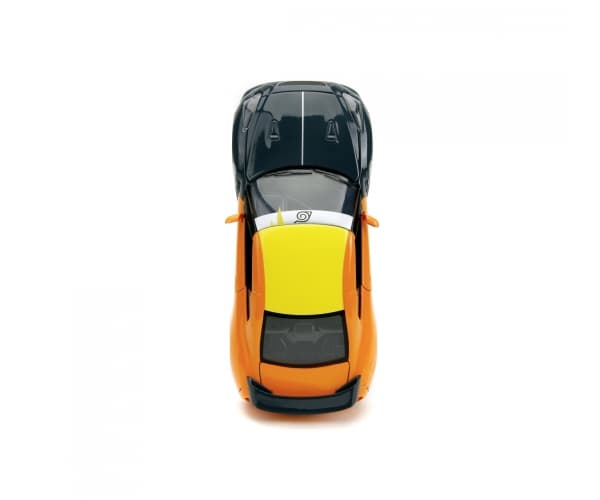 Jada Toys Naruto 2009 Nissan GT-R 1:24, Bil, Naruto, 8 år, Metall, Sort, Oransje