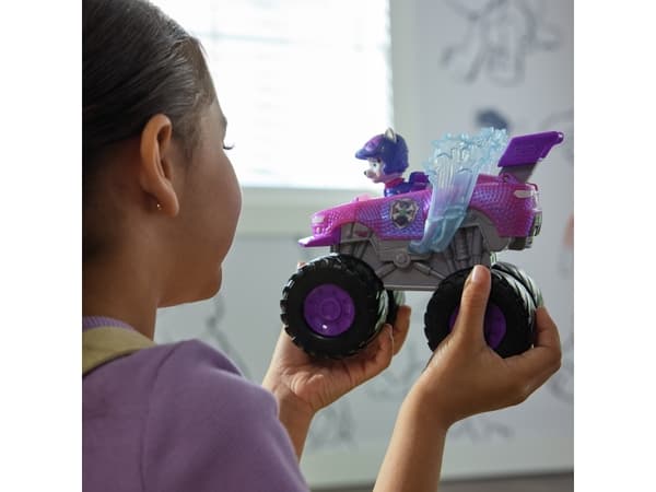 PAW Patrol Rescue Wheels Roxi’s Monster Truck, Monstertruck, 3 År, Plast, Svart, Blå, Lila
