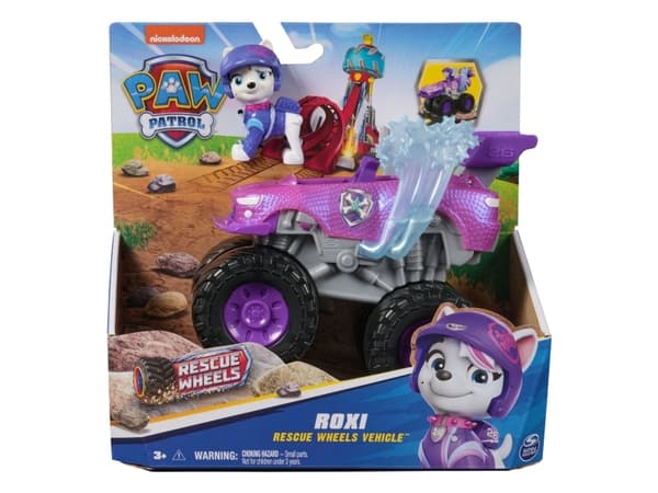 PAW Patrol Rescue Wheels Roxi’s Monster Truck, Monstertruck, 3 År, Plast, Svart, Blå, Lila