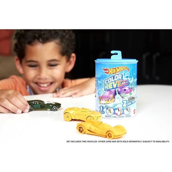 Toy - MATTEL - Hot Wheels Pack 2 Color Reveal Vehicles - Flerfärgad - Blandat - Från 3 år