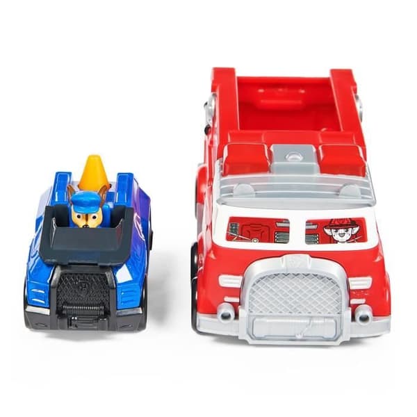 True Metal Fire Truck Pack - PAW PATROL - Med Chase Die Cast Vehicle - Samla från 3 år