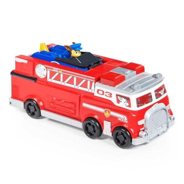 True Metal Fire Truck Pack - PAW PATROL - Med Chase Die Cast Vehicle - Samla från 3 år