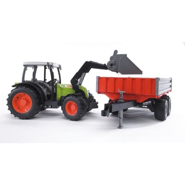 BRUDER Claas Nectis 267F traktor med tippvagn - 65,5 cm