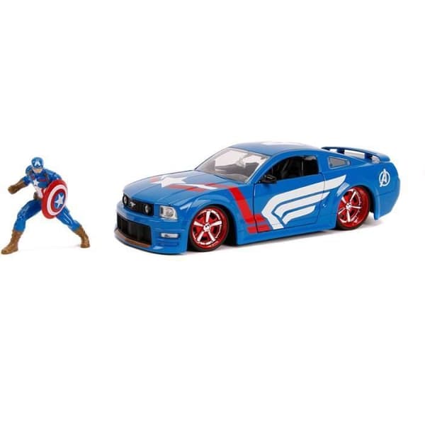 Ford Mustang GT Captain America bil - JADA TOYS