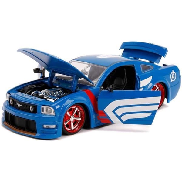 Ford Mustang GT Captain America bil - JADA TOYS