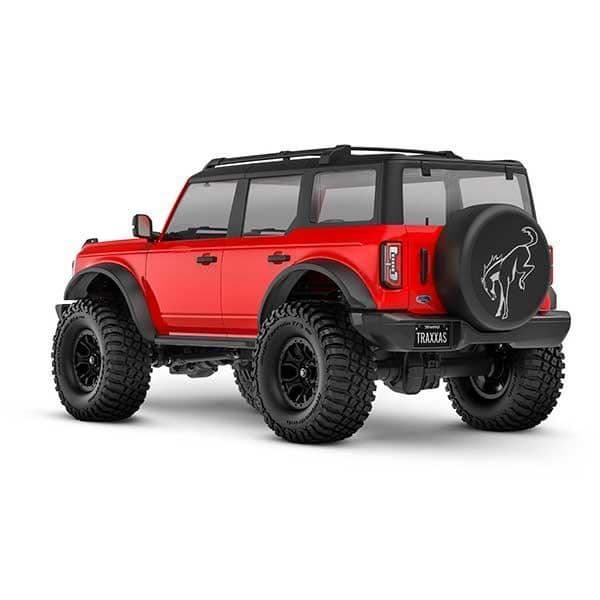 Radiostyrd bil TRX-4M Ford Bronco 1/18 röd - Traxxas