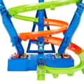 Miniatyrbild 9 av 9: Hot Wheels - Cyclone Crash - Minifordon Circuit Playset - Motoriserad booster - från 5 år och uppåt