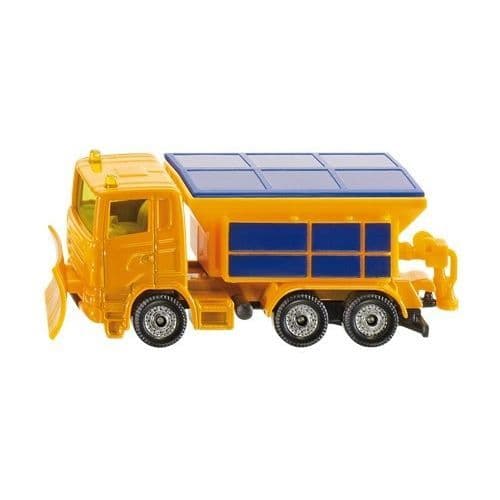 Snöröjningsbil - Siku - Snöplog - Orange - Interiör - Blandat - 3 år och uppåt