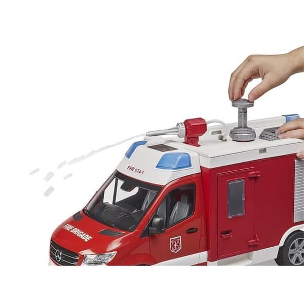 Bruder 2680 MB Sprinter brandbil med ljud- och ljusmodul