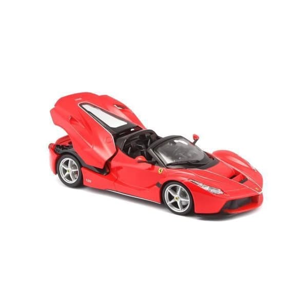BURAGO 1/24:e skala Aperta Red Metal Ferrari bil