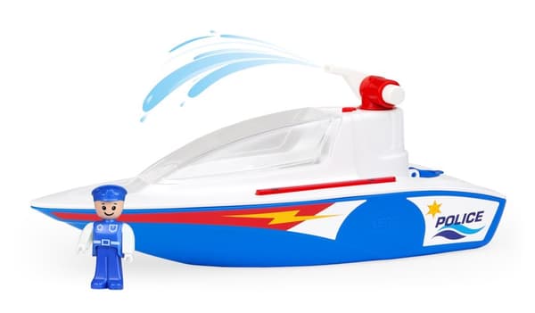 BOAZZ Polisbåt med pump 36 cm