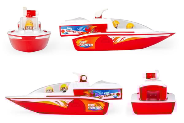 BOAZZ Fire Brigade Boat 2-i-1-byxa, 41 cm