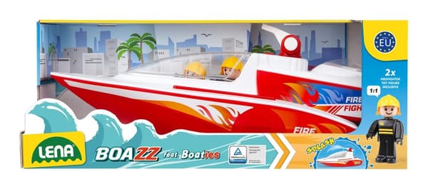 BOAZZ Fire Brigade Boat 2-i-1-byxa, 41 cm