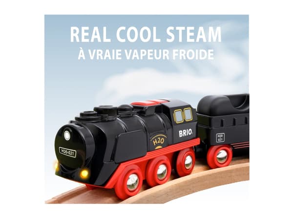 BRIO World - Batteridrivet ånglok