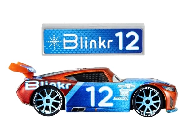 Disney Pixar Cars HXW38, Racerbil, 3 år, Metall, Plast, Flerfärgad