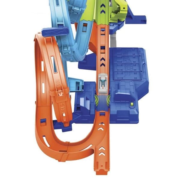 Hot Wheels-Ultra Crash Looping Set-HXR70 Thruster och bil