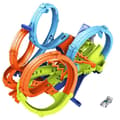 Miniatyrbild 2 av 8: Hot Wheels-Ultra Crash Looping Set-HXR70 Thruster och bil