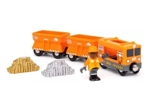 BRIO Cargo Train, Tog, 3 år, Flerfarget
