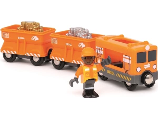 BRIO Cargo Train, Tog, 3 år, Flerfarget