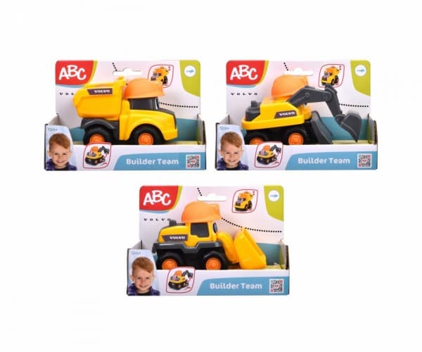 Simba Rakennusajoneuvo ABC Volvo 3 laji 12 cm