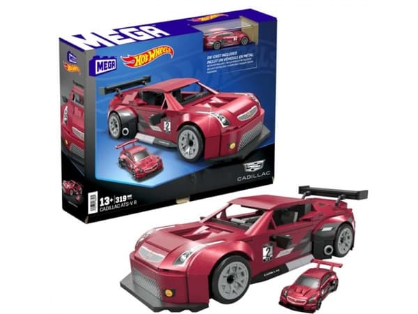 Mattel MEGA Hot Wheels Collector Cadillac ATS-VR Construction Toy (1:24 Scale)