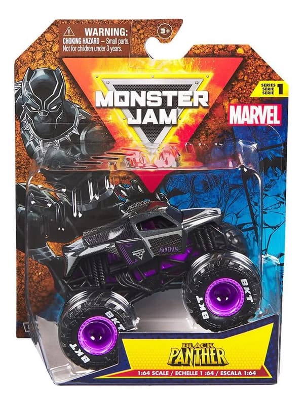 Monster Jam 1:64 Marvel Black Panther