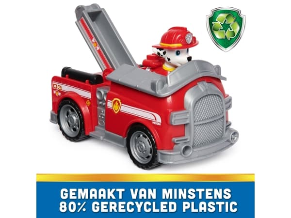 PAW Patrol PAW VHC Basic Vhc Sustainabl Marshal GML, Brandbil, PAW Patrol, 3 År, Plast, Grå, Röd