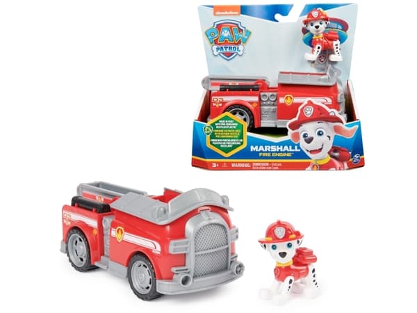 PAW Patrol PAW VHC Basic Vhc Sustainabl Marshal GML, Brandbil, PAW Patrol, 3 År, Plast, Grå, Röd