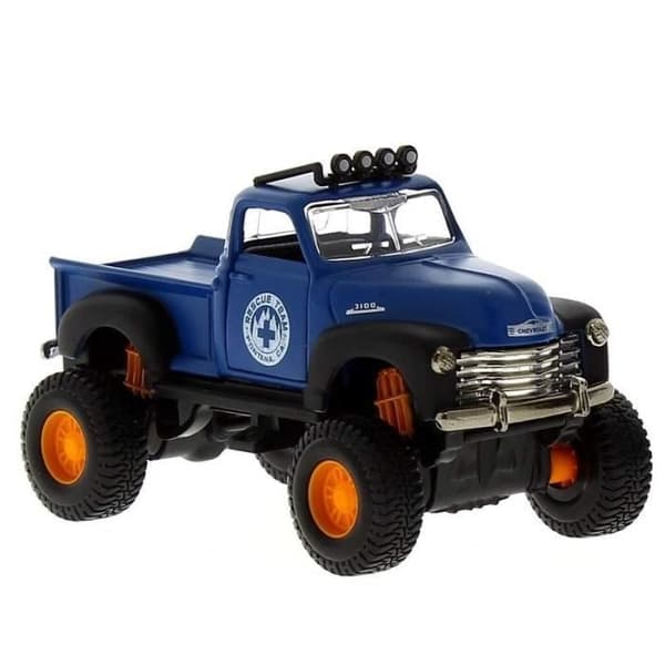 Miniatyrbil - Maisto - Fresh Metal 4x4 Cevrolet - Blå - Barn - Unisex