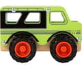 Miniatyrbild 4 av 6: Leksak - Small foot company - Terrängfordon - Grön - 12 månader - FSC®