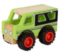 Miniatyrbild 2 av 6: Leksak - Small foot company - Terrängfordon - Grön - 12 månader - FSC®