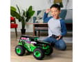 Miniatyrbilde 3 av 5: Monster Jam MJC RDC 1to15 Grave Digger INTL GML, Monster truck, 4 år, Sort, Grønn