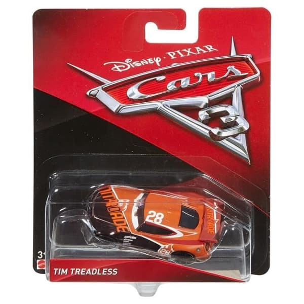 Tim Treadless Vehicle - CARS 3 - MATTEL - Die-Cast - Interiör