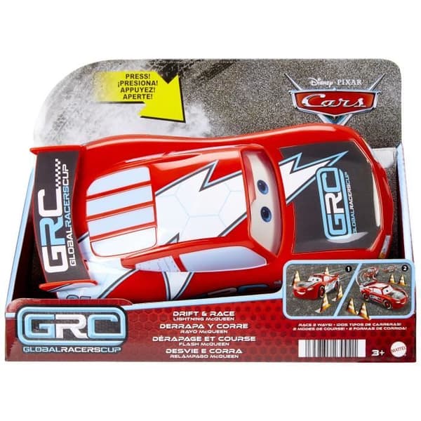 Disney · Pixar Cars-Flash McQueen Race och Drift-Box Set HXJ34