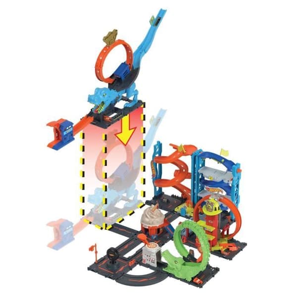Hot Wheels - Attack of the T-Rex - Set med 1 bil liten bil - Fordon - från 4 år och uppåt