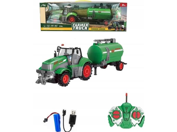 R/C-säiliöauto traktori