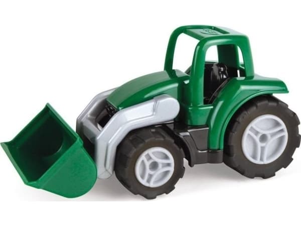 Lena Traktor med skopa i en låda Workies