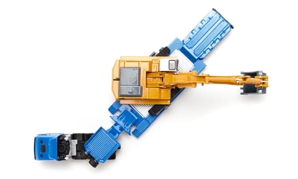 Siku 1:87 Heavy Haulage With Flat-Bed Trailer