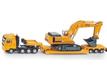 Siku 1:87 Heavy Haulage With Flat-Bed Trailer