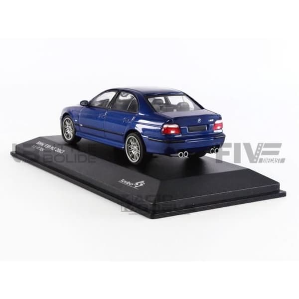 Samlarbil i miniatyr - SOLIDO - BMW M5 E39 - Färg Blå - Skala 1/43 - För vuxna