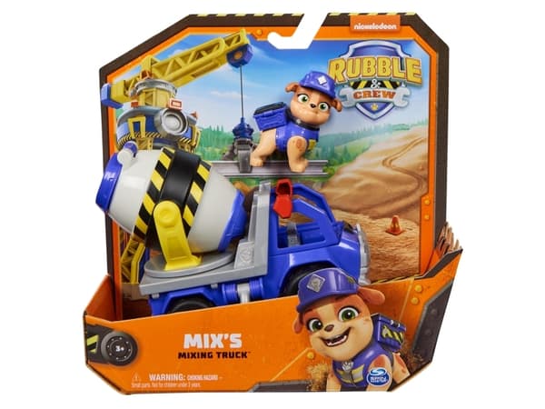 Rubble & Crew Charger’s Crane Grabber, Kranmaskine, 3 År, Plast, Grå, Rød, Gul